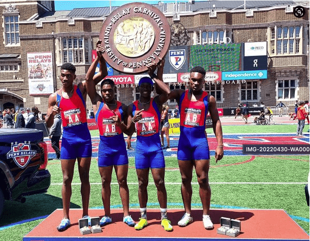 Camperdown High School returned to the apex of sprinting at the annual penn relays