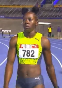 Jamaican Olympic bronze Shericka Jackson surprised herself by running the