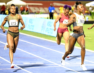 Shericka Jackson wins over Elaine Thompson-Herah in Jamaica Championships