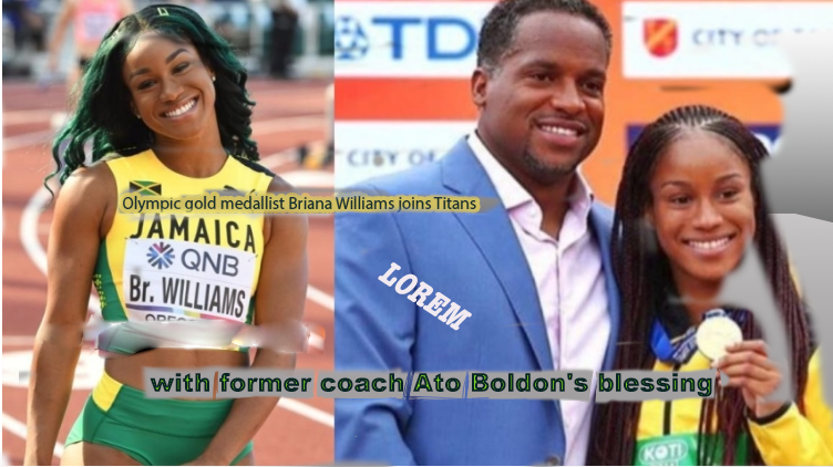 Jamaica Olympic sprint relay gold medallist Briana  Williams will be training in Jamrock, and With the advice of her former coach Ato Boldon, she will begin the 2022/2023 track season in a new environment.