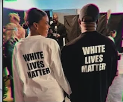 Kanye West and candace Owens wears 'White Lives Matter' shirt;