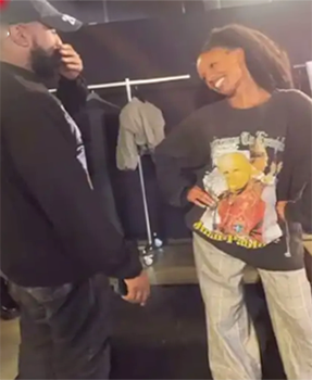 Selah Marley joined Kanye West and Candace Owens in white lives matter t-shirt