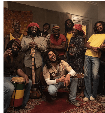 Bob Marley one love movie casts 
