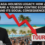 Edward Seaga's tourism-centric economic model, perpetuated by Andrew Holness,