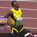 Brian level 19.64 seconds for bronze in his 1st chanpionship medal