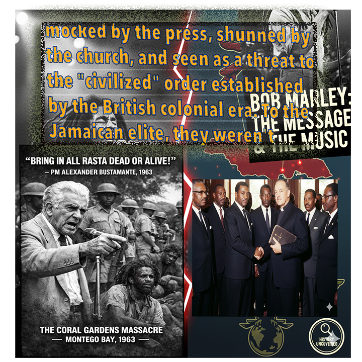 Bustamante Jamaica first Prime minister joined the churces and elites against the rastas