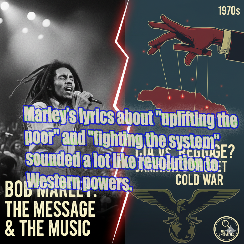 The western Powers were not happy with bob marley revolutionary music