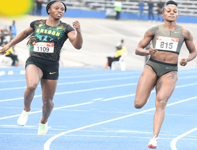 Double sprint Champion Elaine Thompson-Herah and Kemba Nelson signed with Puma