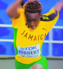 Jamaican Jaydon Hibbert Breaks World U20 Championship in Cali Colombia
