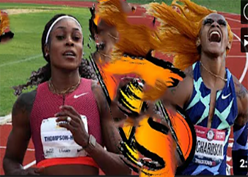 USA sprinter Sha’Carri Richardson defeated Jamaica’s Olympic champion Elaine Thompson in Luzerne ￼