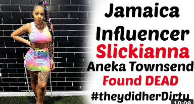 Dancehall artiste Baby Cham lamented the death of  blogger Slickianna Aneka and said this
