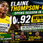 Elaine Thompson-Herah’s fastest performance in three years