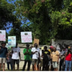 Activists from JaBBEM took to the streets in St Ann