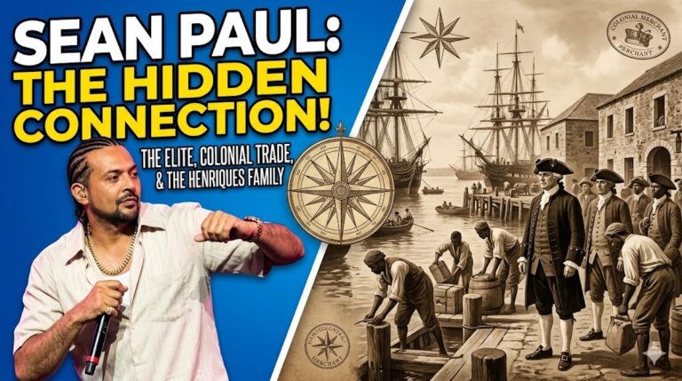 Sean Paul’s lineage connects to the "hidden hands" of the Sephardic merchant elite—