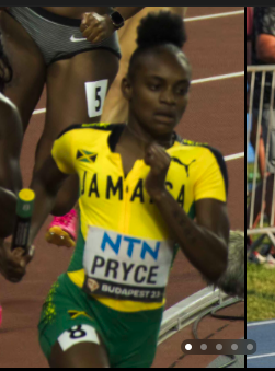 Nickisha Pryce is a Jamaican 400m sprinter and national record holder, known for her smooth, powerful running style and rise from the University of Arkansas to the world stage.