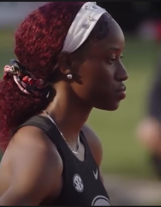 DeJanae Oakley broke NCAA 400m record