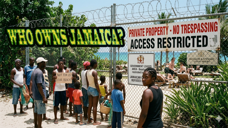 Jamaica citizens denied access to their beaches