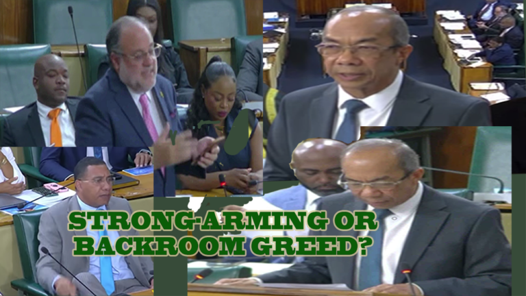 Jamaica's PM and the national security drama, Horace Chang, is explaining the drama surrounding Jamaica's role as a transhipment hub for US deportees