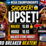 Jamaica’s Shenese Walker Stuns NCAA 100m Favorite Adaejah Hodge as Caribbean Women Dominate