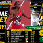 Dejanae Oakley makes history by winning her first diamond in the women's 400m at the prefontaine classic 2026