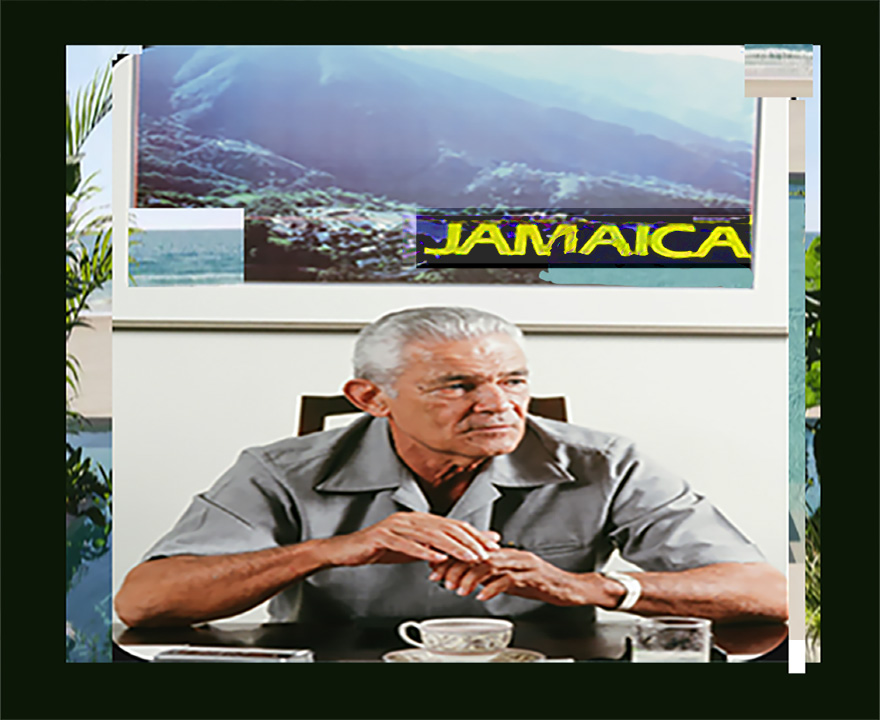 Former Jamaican Prime Minister Michael Manley addressing a rally during the 1970s.
