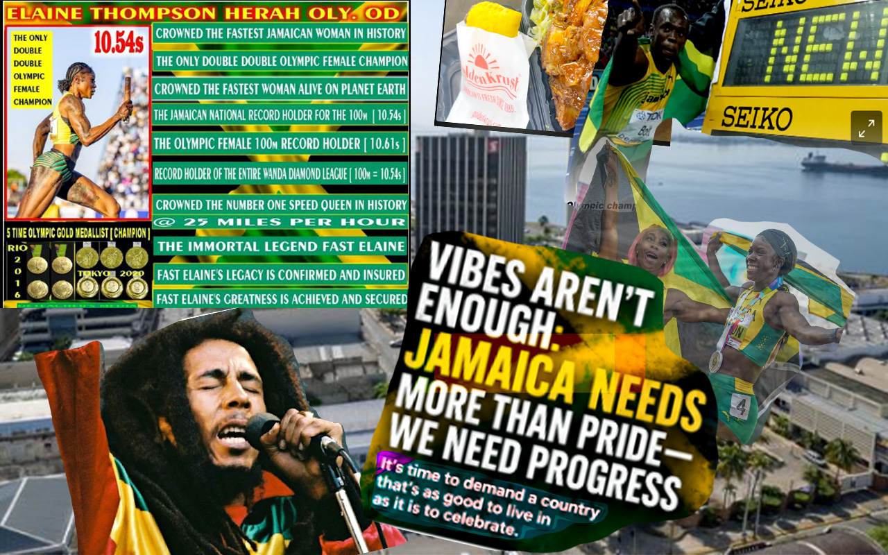 Jamaicans achieving individual excellence while Jamaica faces challenges in turning national talent into collective development